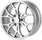 Skill SV248-SB563 9x20 6x139,7 ET 50 Dia 95,1 (Серебро Матовое + Полированные Спицы)