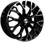 Khomen Wheels KHW1718 (CX-5/i40/Changan CS75FL/Besturn X80) 7x17 5x114,3 ET 45 Dia 67,1 (Black-FP)