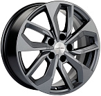 Khomen Wheels KHW1703 (CX-5/i40/X-Trail) 7x17 5x114,3 ET 45 Dia 67,1 (Gray)