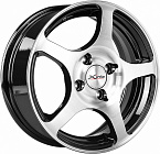 X Trike X-103 5,5x14 4x100 ET 45 Dia 67,1 (BK/FP)