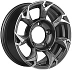 Khomen Wheels KHW1505 (Jimny) 5,5x15 5x139,7 ET 5 Dia 108,1 (Gray-FP)