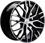 Khomen Wheels KHW2005 (Tugella) 8,5x20 5x108 ET 46 Dia 63,4 (Black-FP)