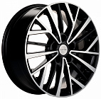 Khomen Wheels KHW1717 (CX-5/i40/X-Trail) 7x17 5x114,3 ET 45 Dia 67,1 (Black-FP)