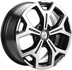 Khomen Wheels KHW1710(2) (VW Transporter) 6,5x17 5x120 ET 55 Dia 65,1 (Black-FP)