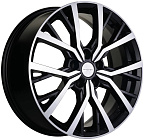Khomen Wheels KHW1806 (Changan/Geely/Lexus/Suzuki/Toyota) 7x18 5x114,3 ET 35 Dia 60,1 (Black-FP)