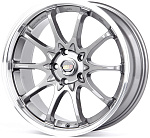 Rays 1637-SV281 8x18 5x114,3 ET 33 Dia 73,1 (графит глянцевый + полированный обод)