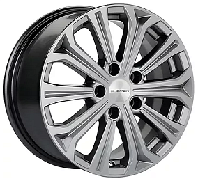 Диски Khomen Wheels KHW1610 (Focus) 6,5x16 5x108 ET 50 Dia 63,3 (G-Silver)