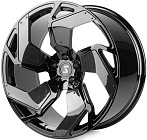 Skill SL462-SK381 10,5x22 5x112 ET 19 Dia 66,5 (Чёрный Глянцевый)