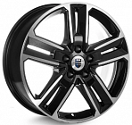 КиК Backfire 8x18 5x127 ET 45 Dia 71,6 (Алмаз черный)