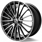 Skill SL273 10x23 5x112 ET 45 Dia 66,6 (чёрный + полированный спицы)