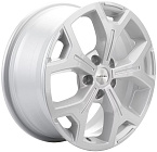 Khomen Wheels KHW1710(2) (VW Multivan) 6,5x17 5x120 ET 60 Dia 65,1 (F-Silver)