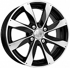 КиК Джемини (КС480) 5,5x14 4x98 ET 40 Dia 58,5 (Алмаз черный)
