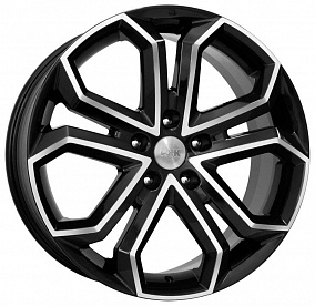 Диски КиК Пандора 8,5x19 5x114,3 ET 35 Dia 67,1 (Алмаз черный)