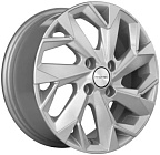 Khomen Wheels KHW1508 (X-Ray) 6x15 4x100 ET 40 Dia 60,1 (F-Silver)