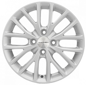 Диски Khomen Wheels KHW1506 (X-Ray) 6x15 4x100 ET 37 Dia 60,1 (F-Silver)