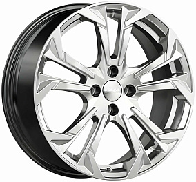 Диски Скад Дунай 7x17 4x100 ET 41 Dia 60,1 (Серебристый)