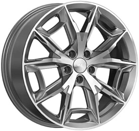Диски Скад Паркер (КЛ382) 7,5x19 5x108 ET 38 Dia 60,1 (Алмаз графит)