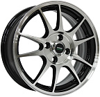 Megami MGM-5 6x15 4x98 ET 35 Dia 58,6 (BKF)