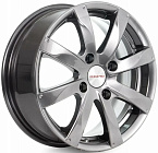 Rapid Джемини оригинал 6x15 4x114,3 ET 43 Dia 67,1 (дарк_платинум)