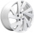Khomen Wheels KHW1801 (Murano) 7,5x18 5x114,3 ET 50 Dia 66,1 (F-Silver)