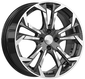 Диски Скад Дунай 7x17 4x100 ET 37 Dia 67,1 (алмаз)
