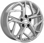 Khomen Wheels KHW1716 (Jac/Москвич 3) 7x17 5x108 ET 40 Dia 54,1 (F-Silver)