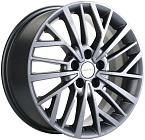 Khomen Wheels KHW1717 (Chery Tiggo 3/Tiggo 3 Pro) 7x17 5x108 ET 45 Dia 60,1 (Gray)