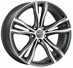 Mak X-Mode 10x20 5x120 ET 40 Dia 74,1 (Gun Met-Mirror Face)