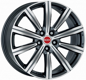 Диски Mak Birmingham 8,5x19 5x108 ET 45 Dia 63,4 (Gunmetal Mirror Face)