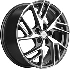 Khomen Wheels KHW1722 (Mazda3/CX30) 6,5x17 5x114,3 ET 45 Dia 67,1 (Gray-FP)