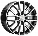 Khomen Wheels KHW1506 (X-Ray) 6x15 4x100 ET 37 Dia 60,1 (Black-FP)