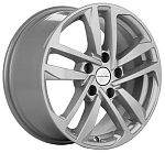 Khomen Wheels KHW1612 (Polo) 6,5x16 5x100 ET 39 Dia 57,1 (F-Silver)