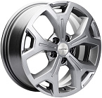 Khomen Wheels KHW1710 (Chery Tiggo/Tiggo 7 Pro) 6,5x17 5x108 ET 33 Dia 60,1 (Gray)