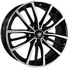 Khomen Wheels KHW1812 (Chery Tiggo 4/Tiggo 7 Pro) 7x18 5x108 ET 33 Dia 60,1 (Black-FP)