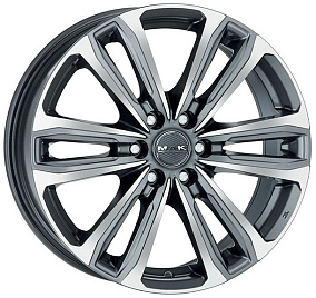 Диски Mak Safari 6 8x18 6x114,3 ET 50 Dia 66,1 (Gunmetal Mirror Face)