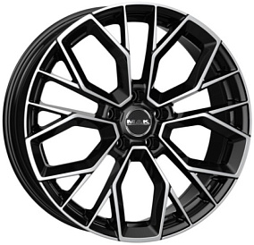 Диски Mak Stilo 8x18 5x112 ET 30 Dia 76 (Black Mirror)