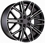 Khomen Wheels KHW2101 (Li 7/9) 9,5x21 5x120 ET 45,5 Dia 62,5 (Black-FP)
