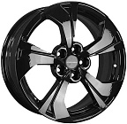 Khomen Wheels KHW1724 (Jac/Москвич 3) 7x17 5x108 ET 40 Dia 54,1 (Black)