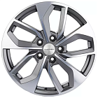 Khomen Wheels KHW1703 (Changan CS55/CS75 FL) 7x17 5x114,3 ET 45 Dia 60,1 (Gray-FP)