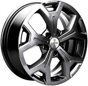 Диски Khomen Wheels KHW1710 (Haval F7/F7x) 6,5x17 5x114,3 ET 40 Dia 64,1 (Black)