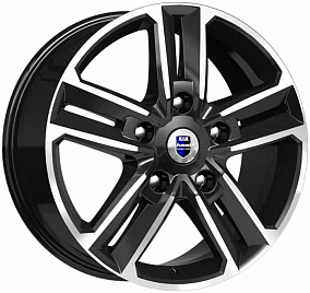 Диски КиК Backfire (КС763M) 8x18 5x120 ET 45 Dia 67,1 (Алмаз черный)