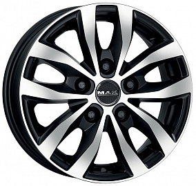 Диски Mak Load 5 7x17 5x118 ET 68 Dia 71,1 (Ice Black)