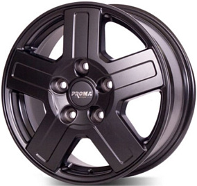 Диски Прома TY99 Bus 6x15 5x118 ET 68 Dia 71,1 (Черный матовый new)