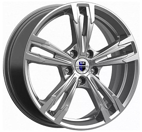 Диски КиК Karrera Light 7x18 5x108 ET 41 Dia 59,6 (Дарк платнум)