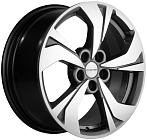 Khomen Wheels KHW1724 (Changan CS75 (Plus)) 7x17 5x114,3 ET 45 Dia 60,1 (Gray-FP)