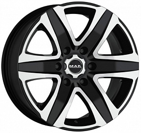 Диски Mak Stone 5 6,5x16 5x118 ET 65 Dia 71,1 (Black Mirror)