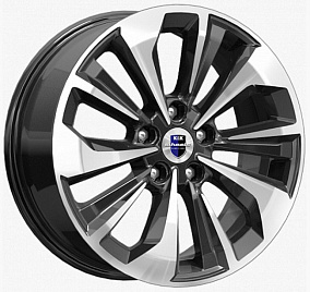 Диски КиК Авиор (КС936) 7x17 5x110 ET 40 Dia 65,1 (Алмаз черный)