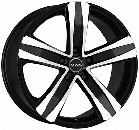 Диски Mak Stone 5 7,5x18 5x160 ET 50 Dia 65,1 (Black Mirror)