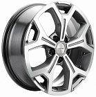 Khomen Wheels KHW1710 (Haval F7/F7x) 6,5x17 5x114,3 ET 40 Dia 64,1 (Gray-FP)