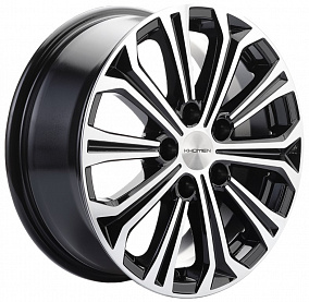 Диски Khomen Wheels KHW1610 (Focus) 6,5x16 5x108 ET 50 Dia 63,3 (Black-FP)